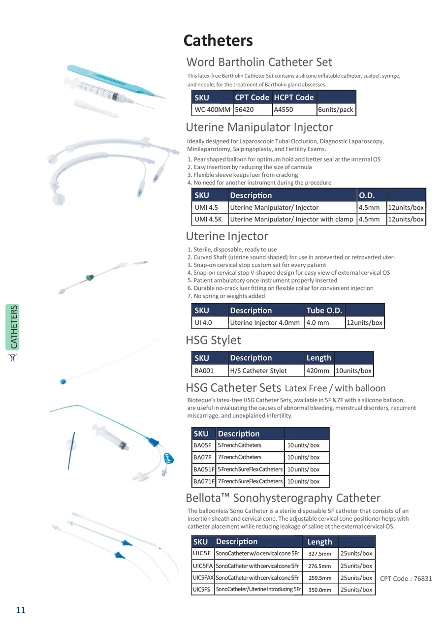 Bioteque Catheters