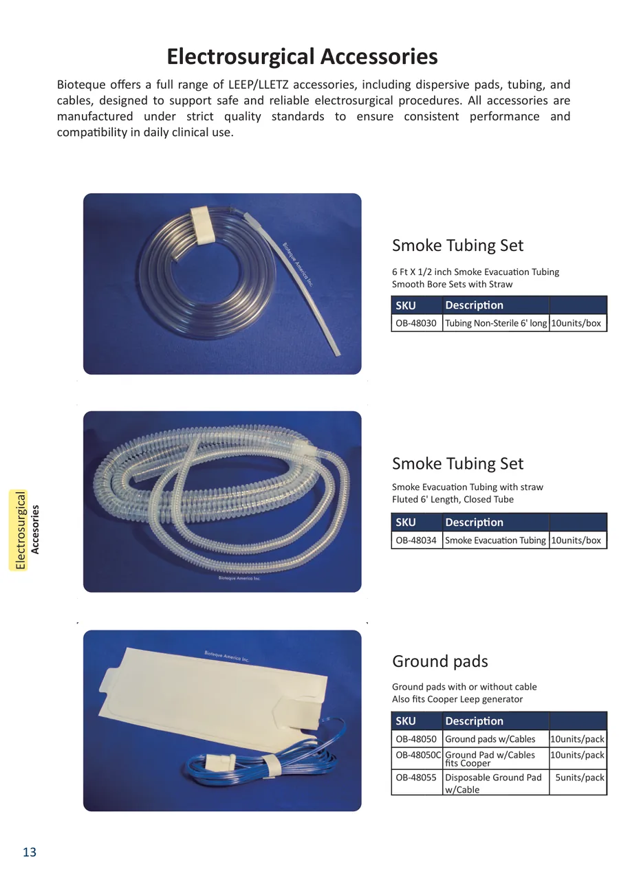Electrosurgical Accessories