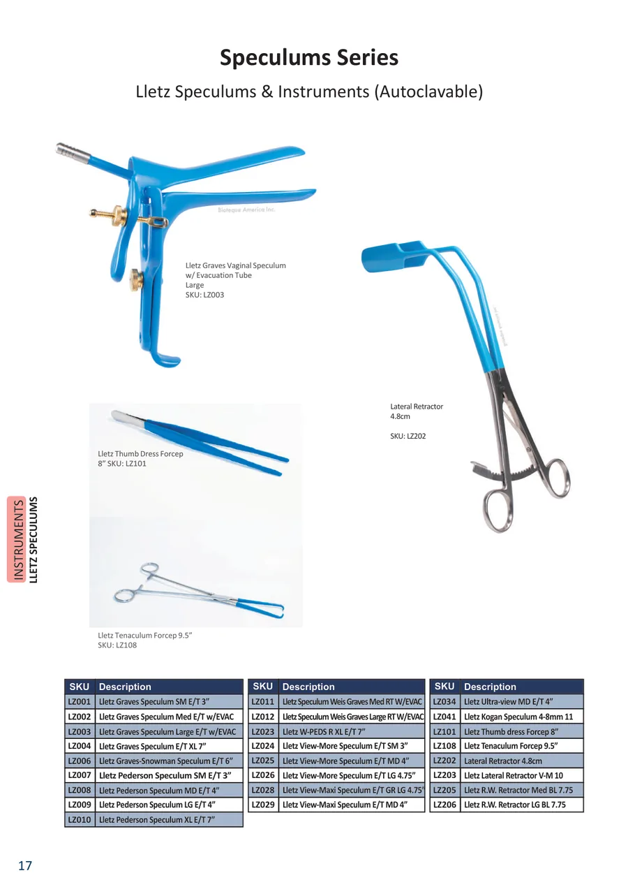 Speculum Series